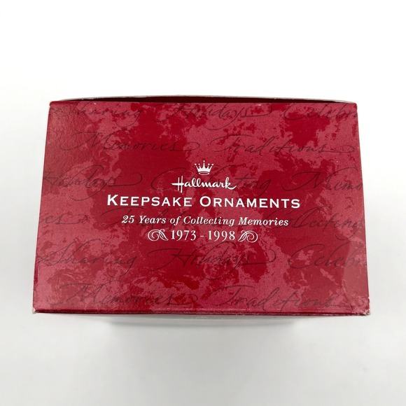 Hallmark Keepsake Stone Church Candle Service Ornament 1998 Magic Collect Series - Picture 4 of 4